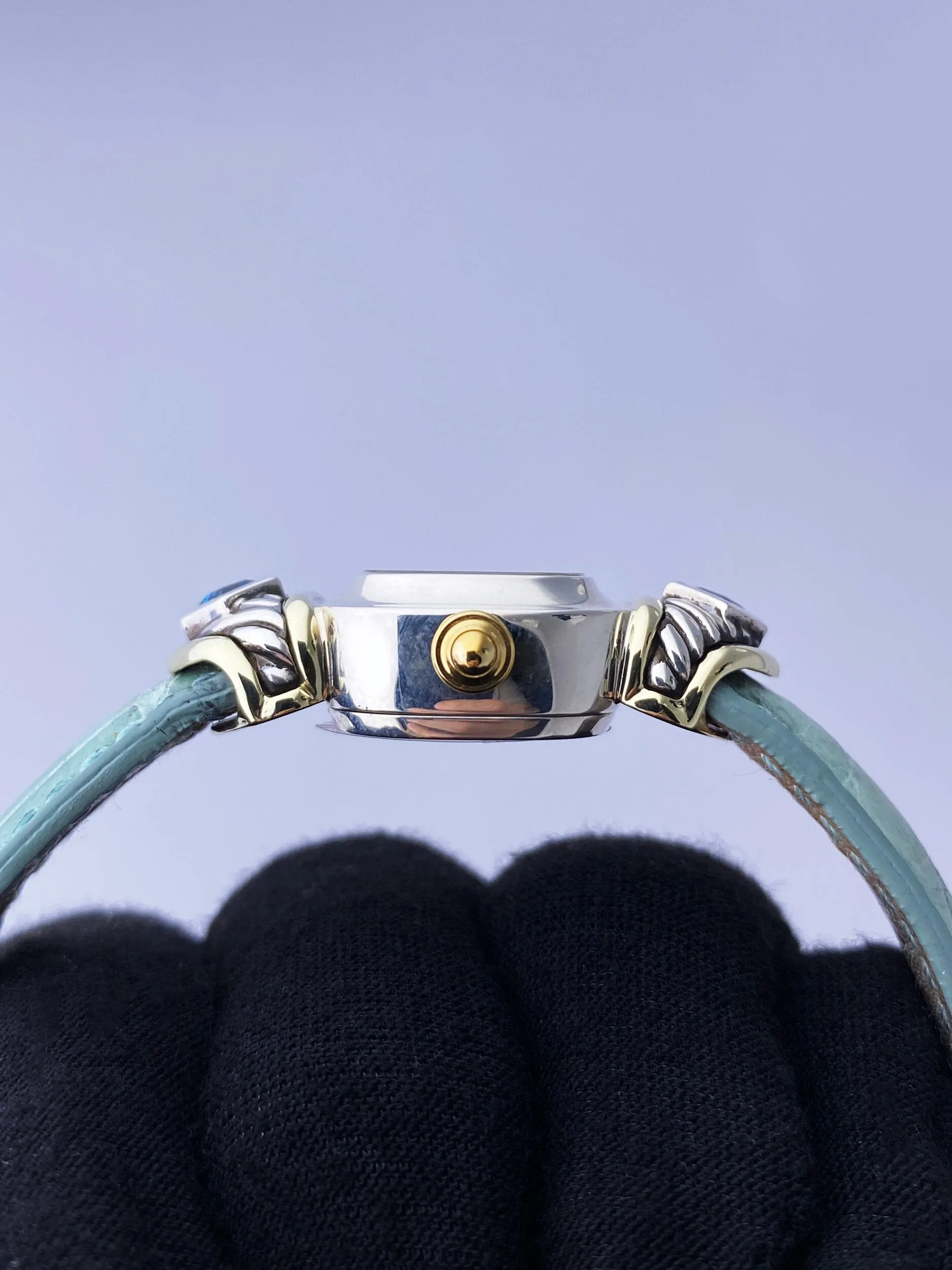 David Yurman MOP Blue Sapphire Ladies Watch