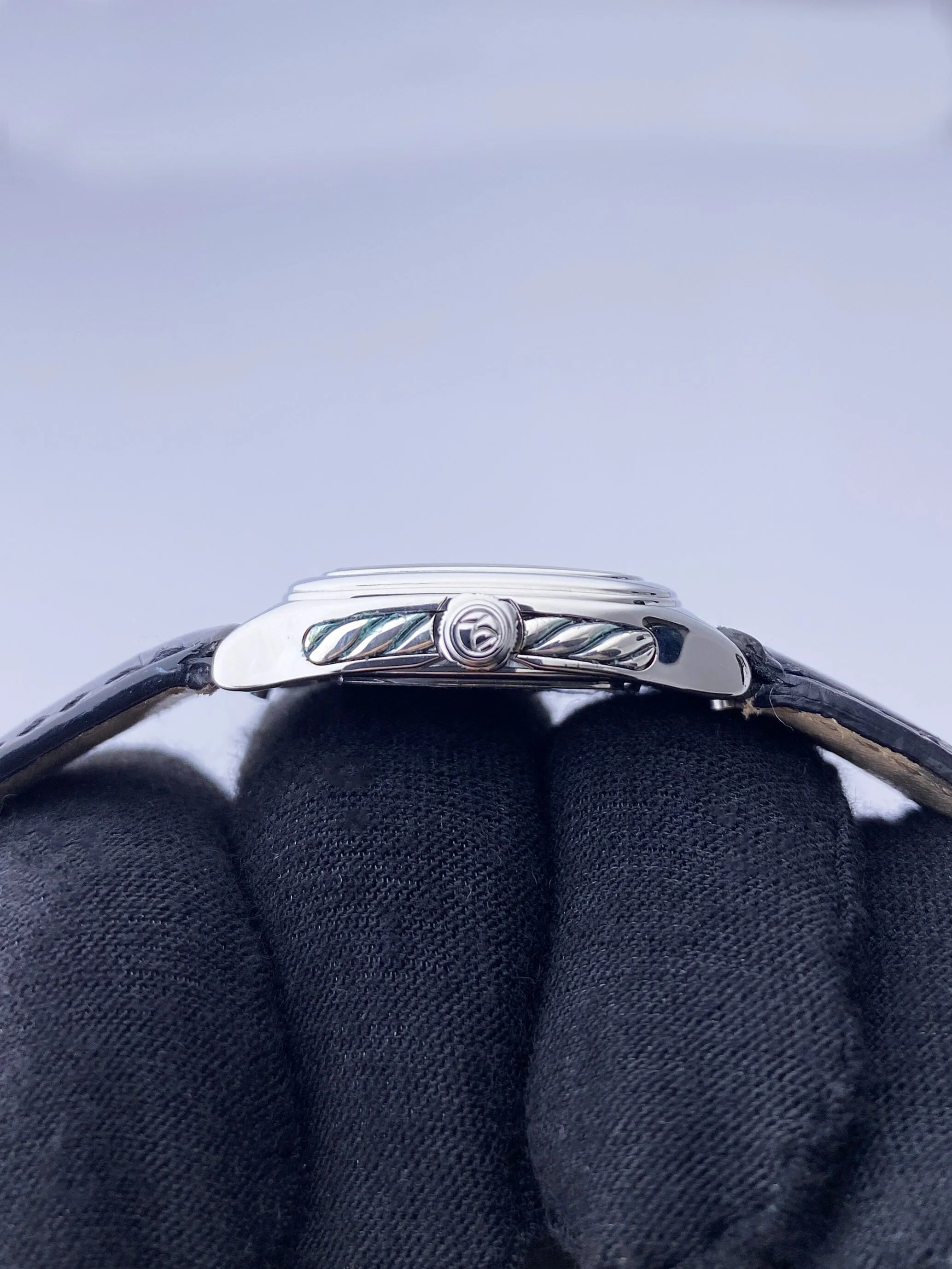 David Yurman Thoroughtbred T304-XSST Black MOP Diamond Ladies Watch