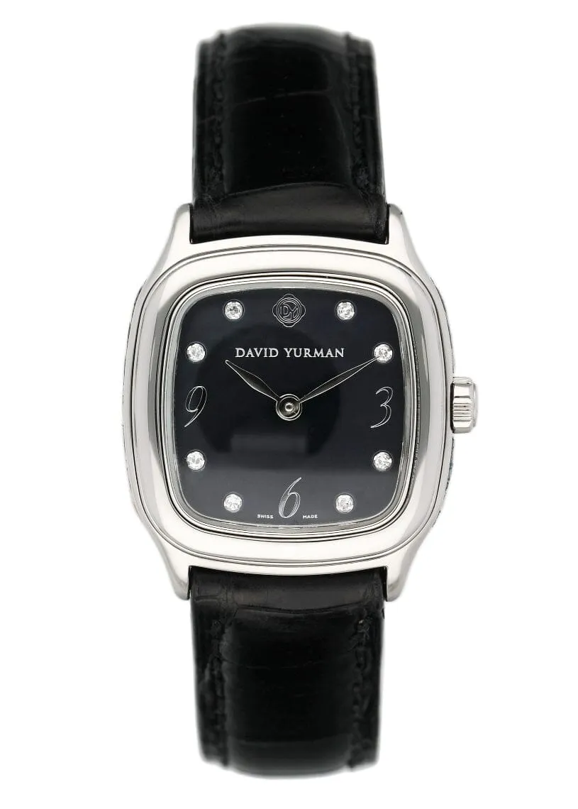 David Yurman Thoroughtbred T304-XSST Black MOP Diamond Ladies Watch