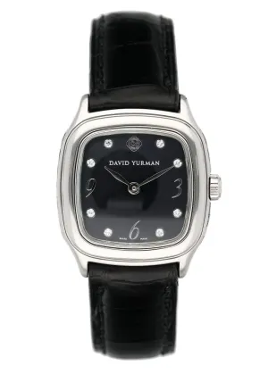 David Yurman Thoroughtbred T304-XSST Black MOP Diamond Ladies Watch