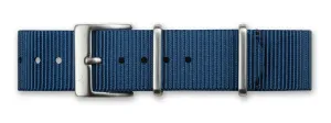 Davosa Swiss Original Blue Nylon Strap 20mm 169.556.40