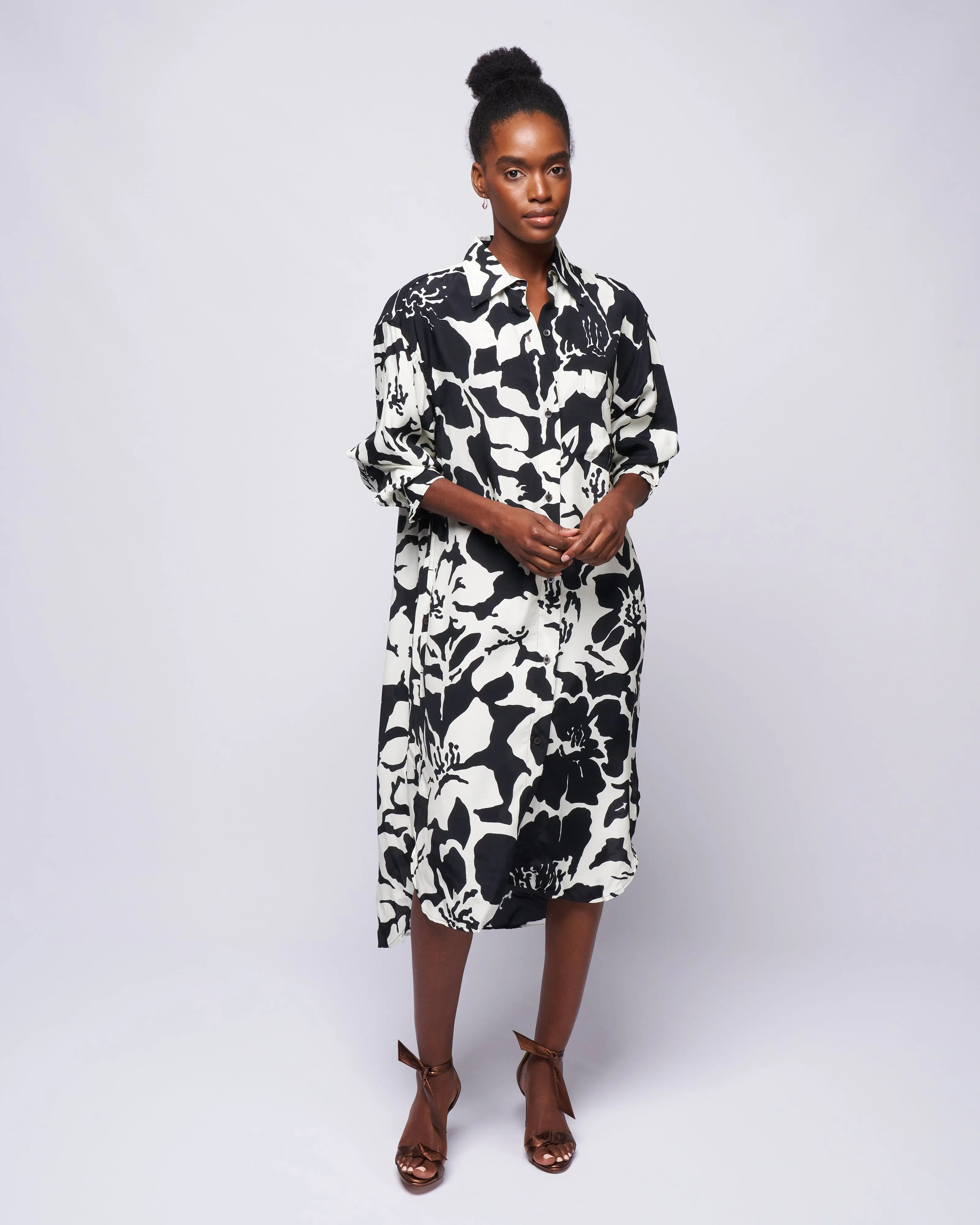 dayley short dress - black
