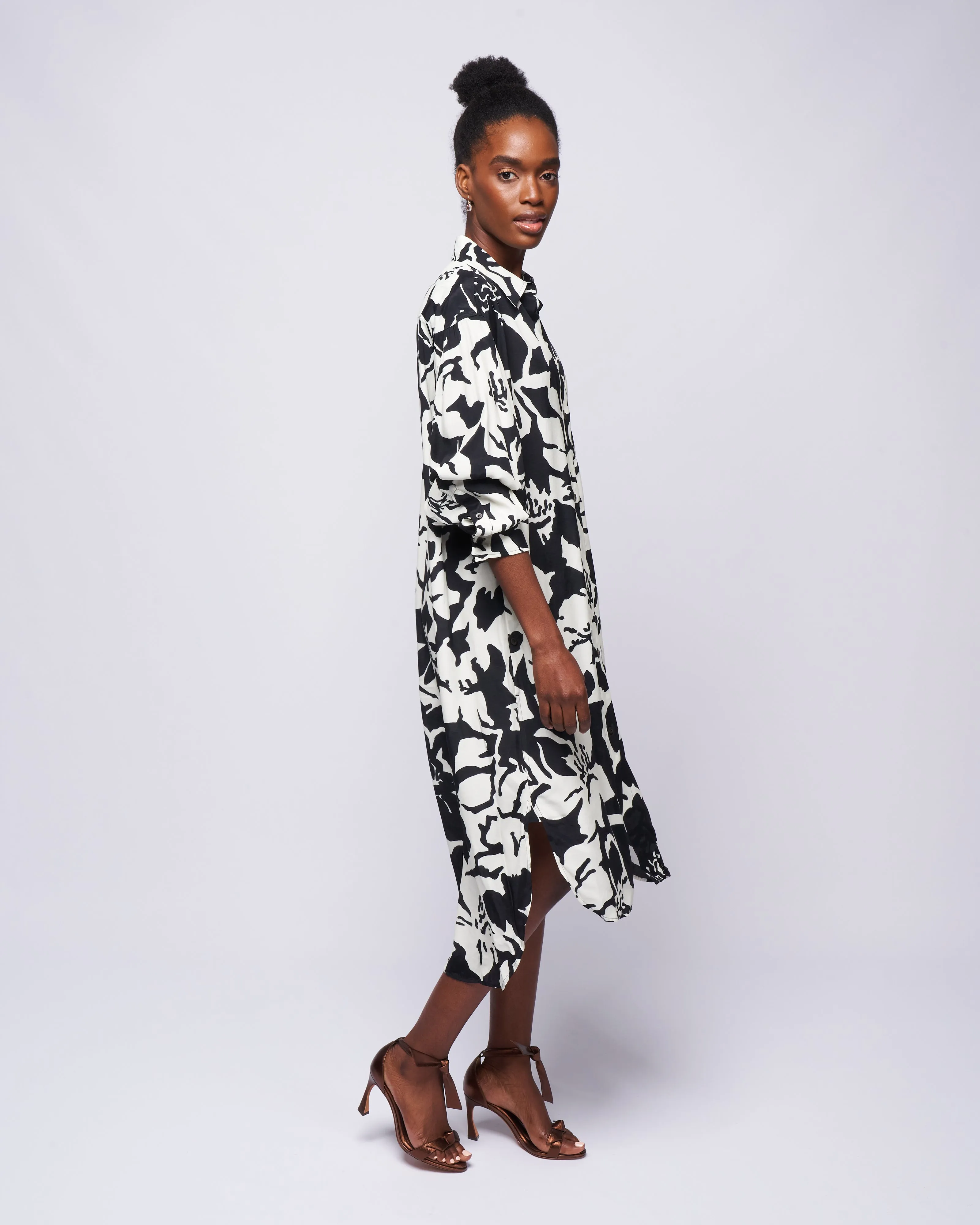 dayley short dress - black