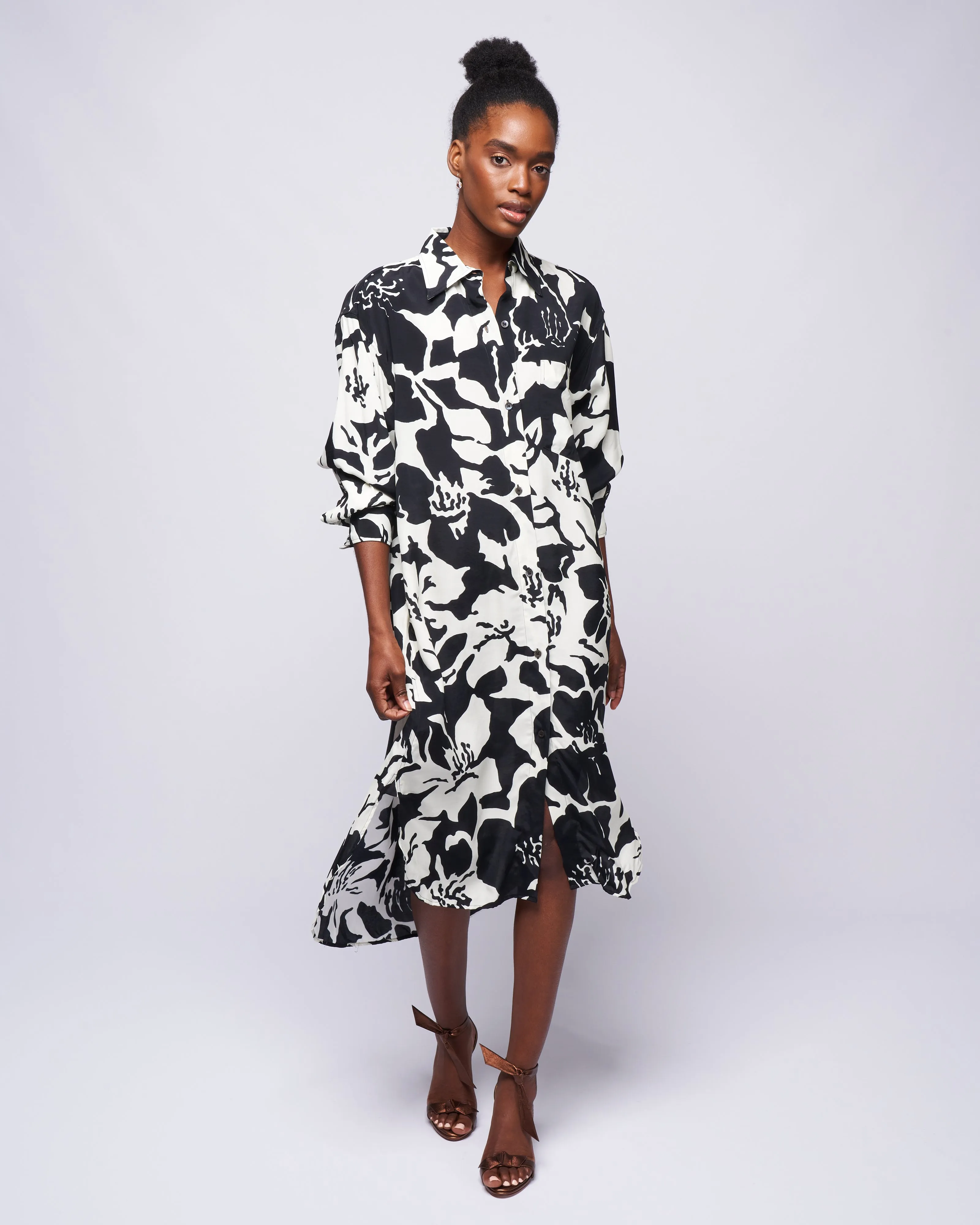 dayley short dress - black