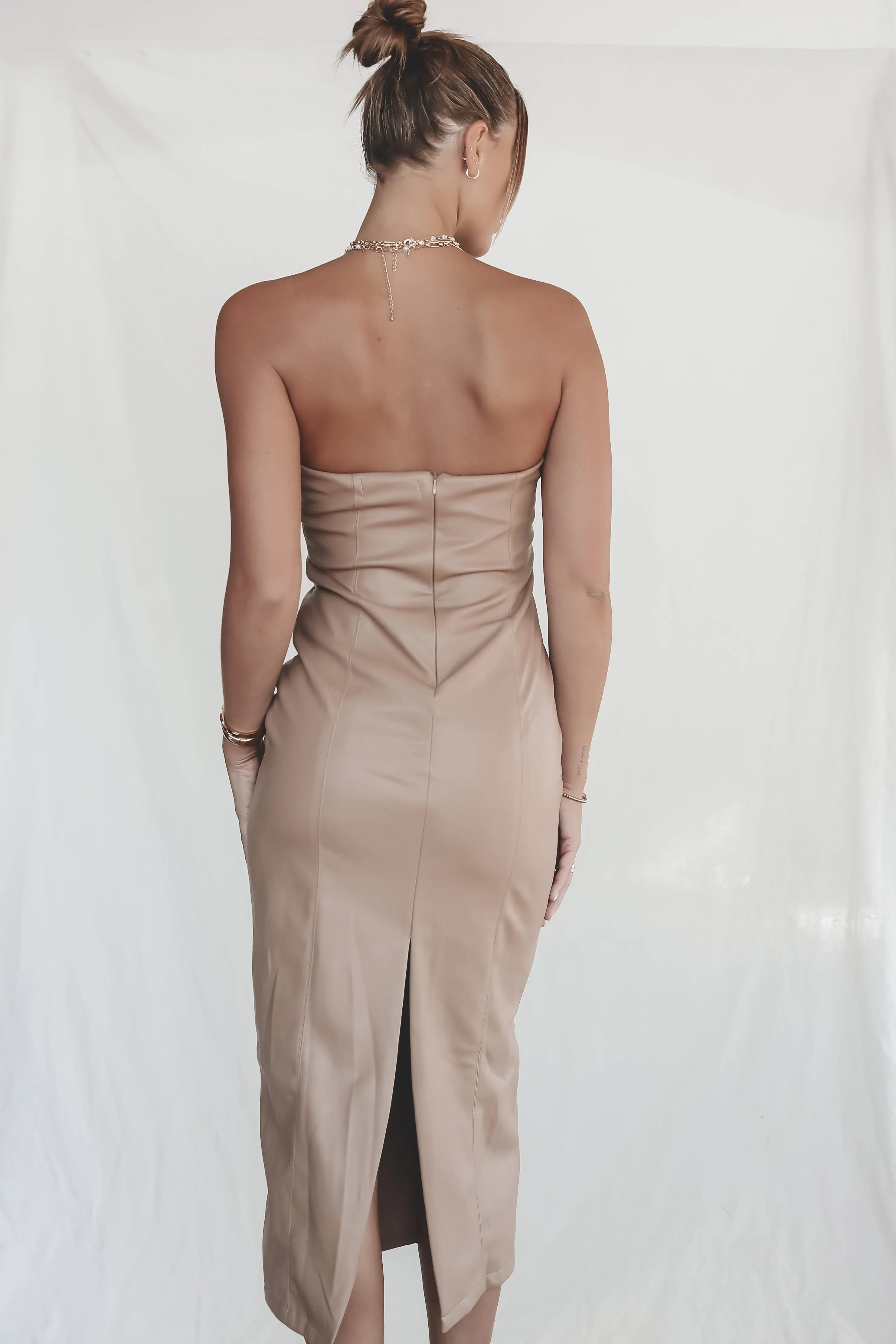 DEAL Feeling Good Looking Better Leather Dress