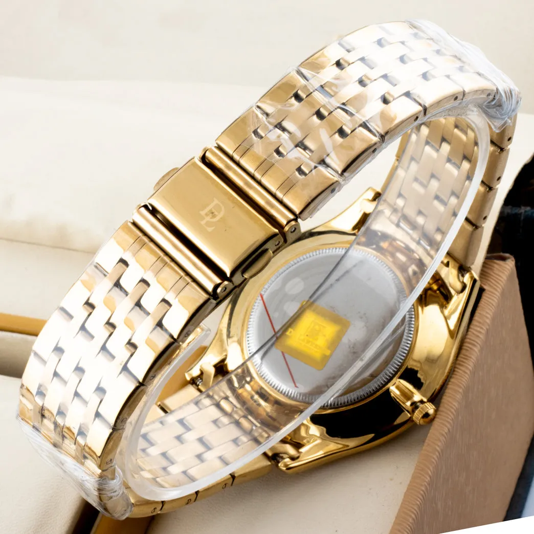 Delawrence Crystal Carve Men's watch