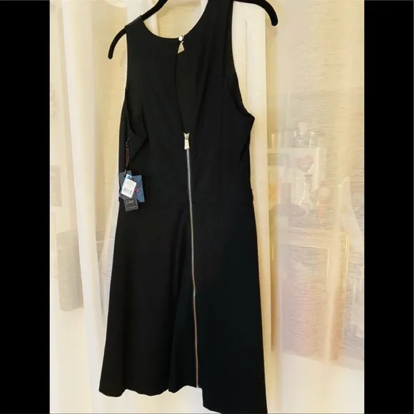 Dex faux leather dress size medium