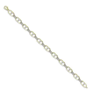 Diamond Link Fashion Bracelet 1/3 CTTW in 10K Yellow Gold