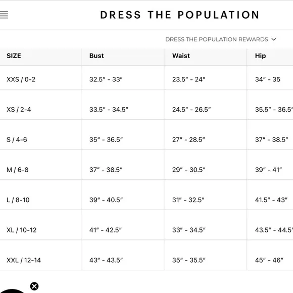Dress The Population Beth Off White One Sleeve Dress Size S, EUC