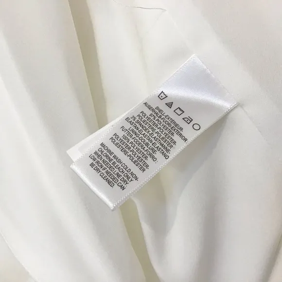 Dress The Population Beth Off White One Sleeve Dress Size S, EUC