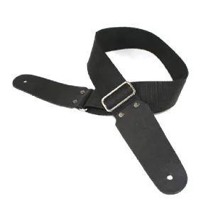 DSL 2" Polypropylene Guitar Strap, Black