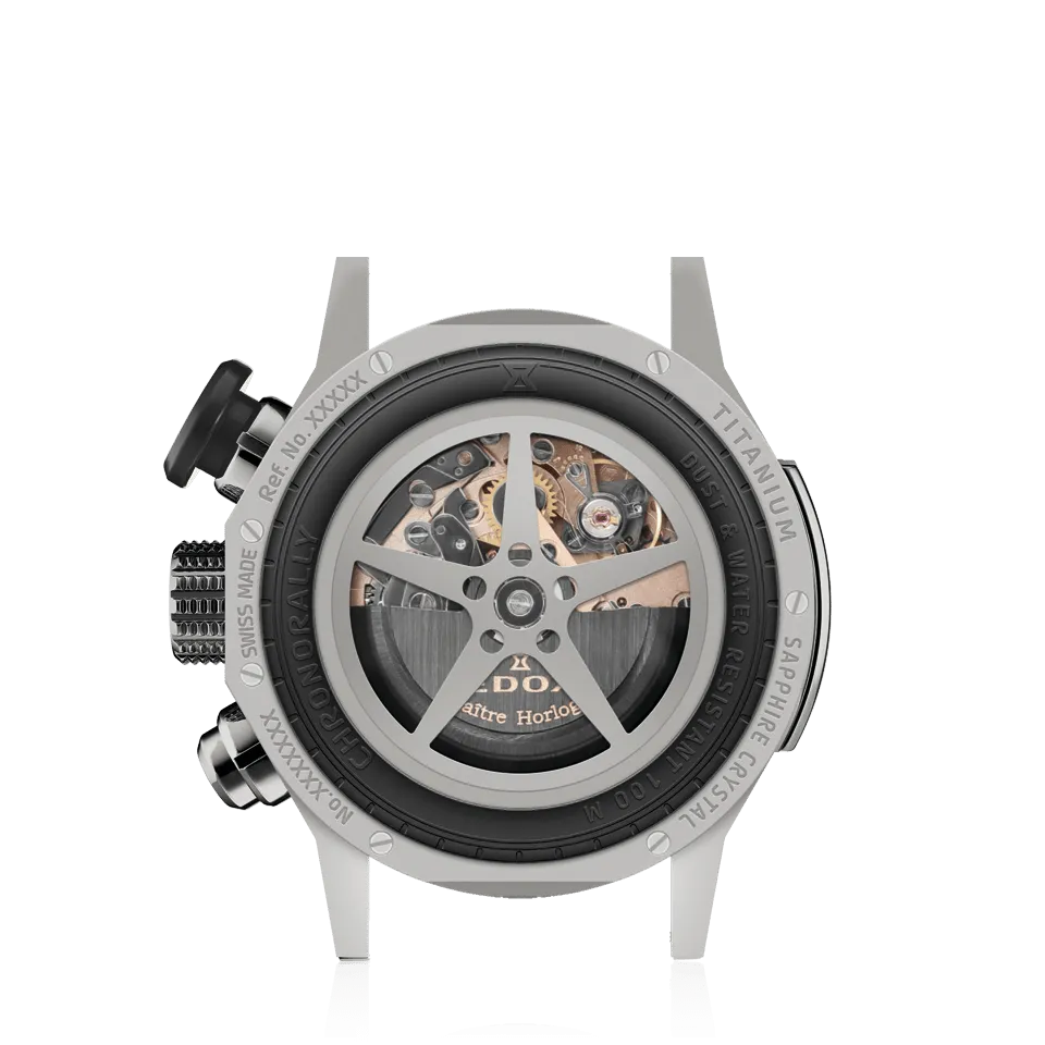 EDOX SWISS MADE 01129-TNCA-BENO CHRONORALLY AUTOMATIC