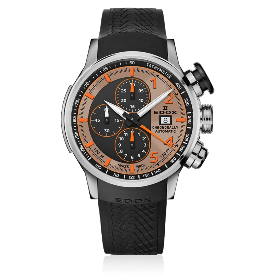 EDOX SWISS MADE 01129-TNCA-BENO CHRONORALLY AUTOMATIC