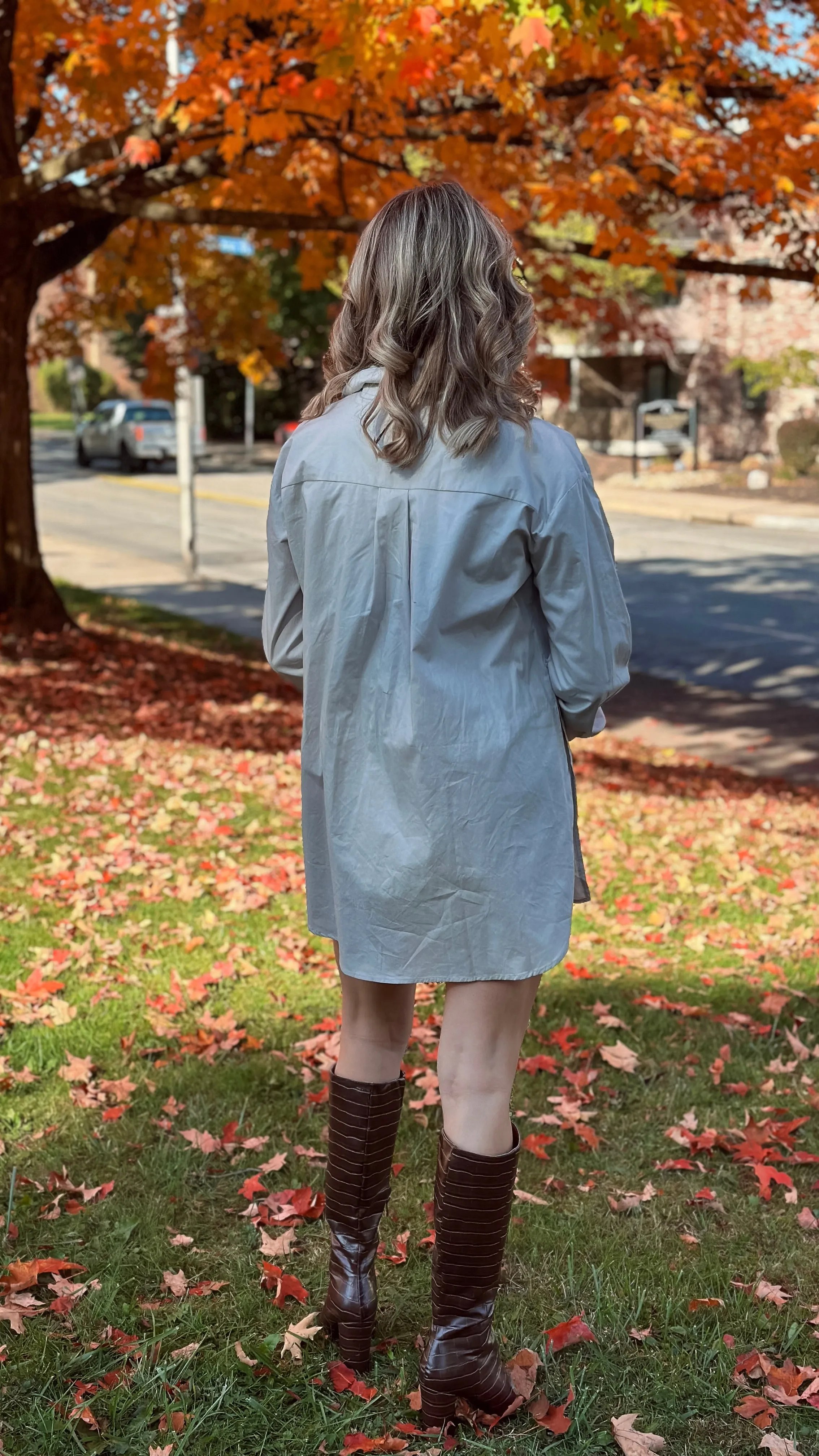 Elaina Grey Romper