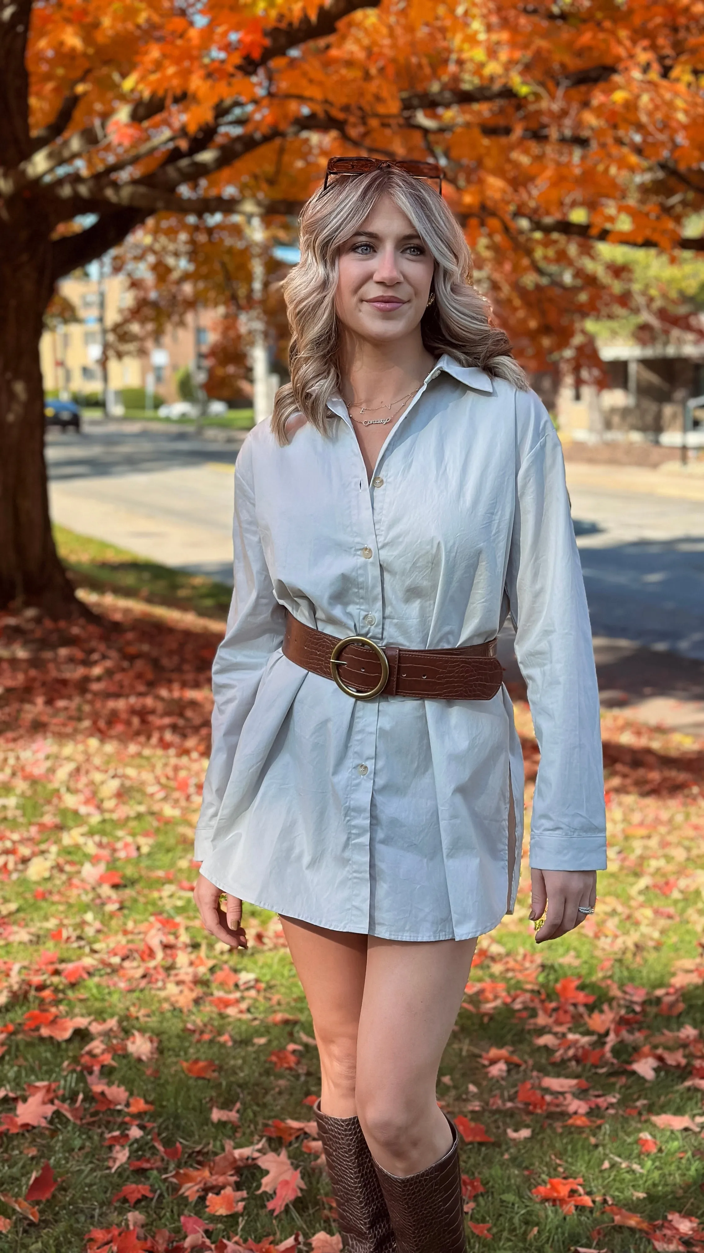 Elaina Grey Romper