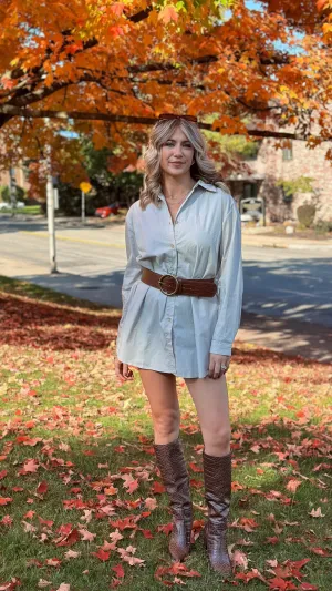 Elaina Grey Romper