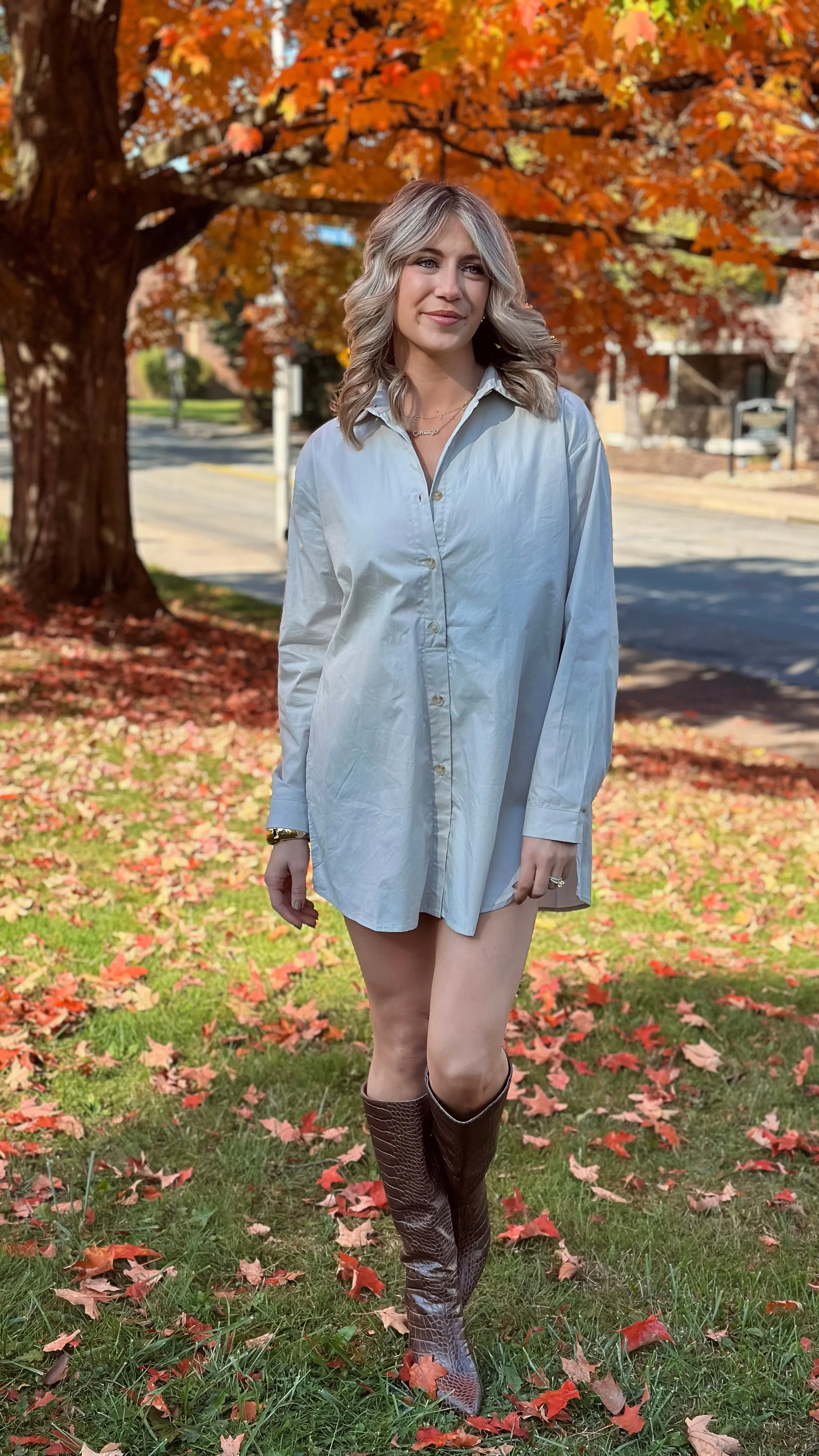 Elaina Grey Romper