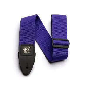 Ernie Ball Polypro Guitar Strap, Purple
