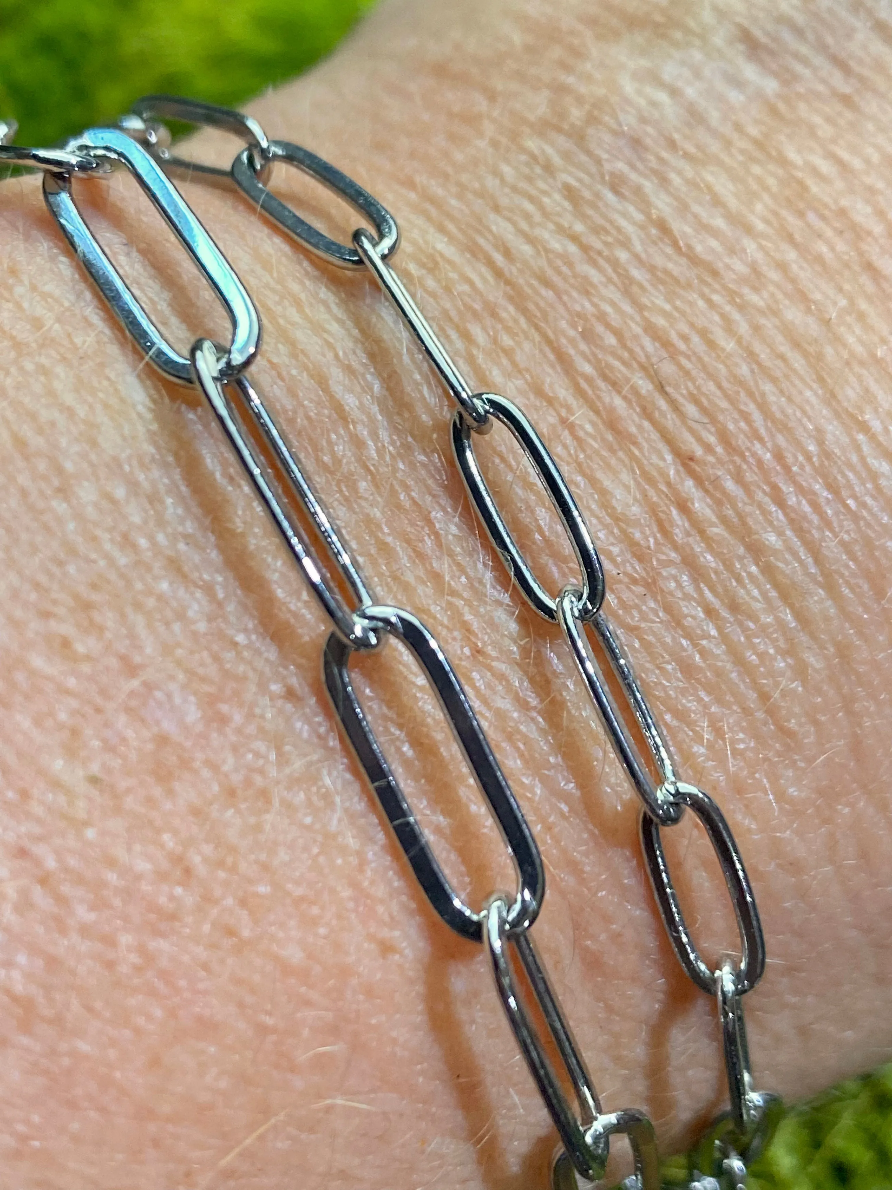 Fashion Paperclip Chain Bracelet