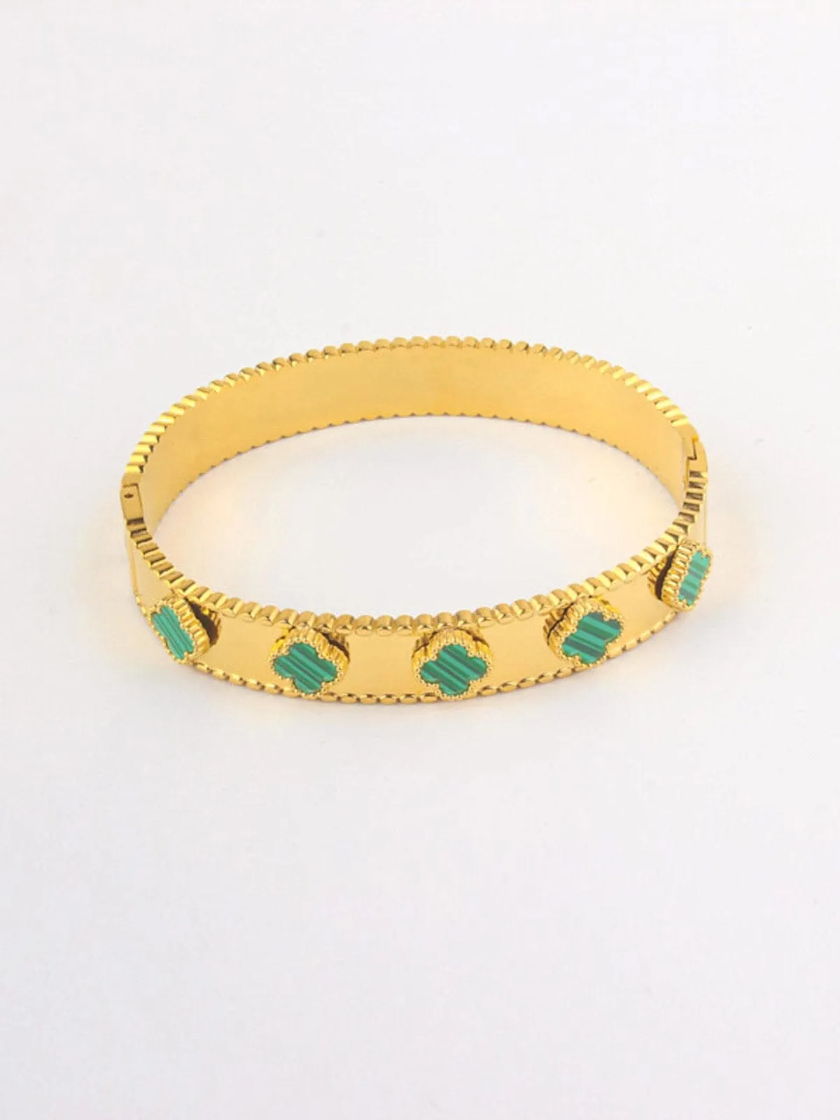 FASHION STAINLESS STEEL GOLD BRACELET