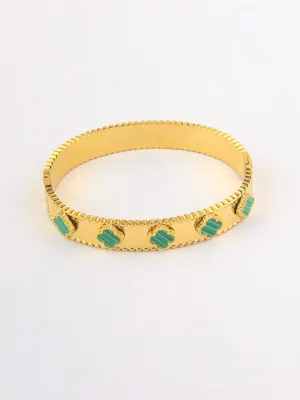 FASHION STAINLESS STEEL GOLD BRACELET