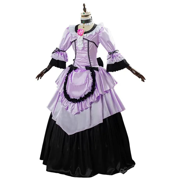 FFVII Remake Cloud Strife Women Dress Halloween Carnival Outfit Cosplay Costume