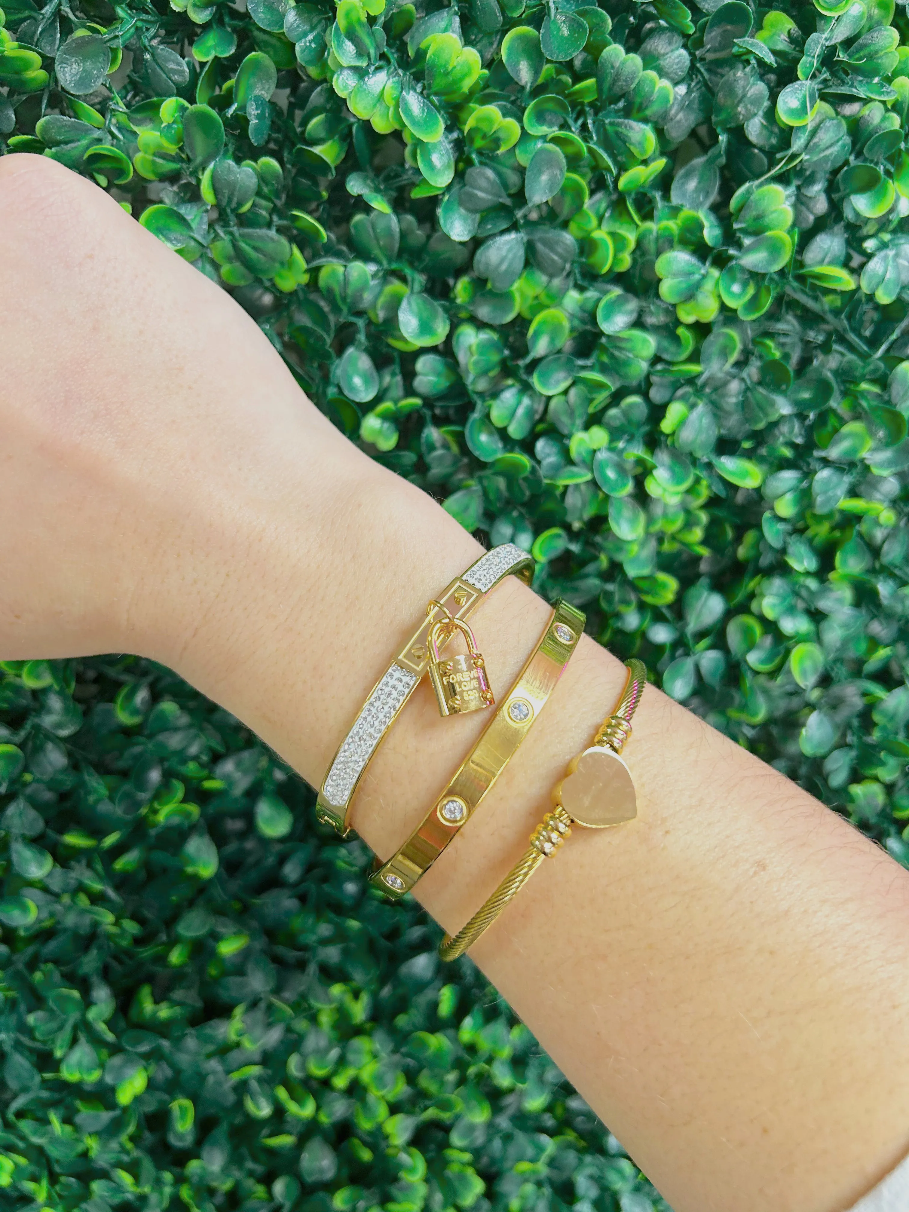Forever Love Stacked Bracelet