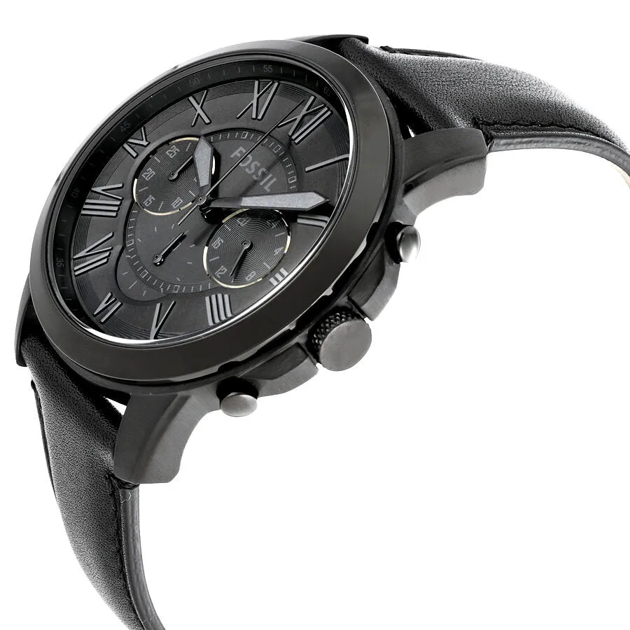Fossil Grant Chronograph Black Dial Men's Watch FS5132