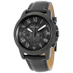 Fossil Grant Chronograph Black Dial Men's Watch FS5132
