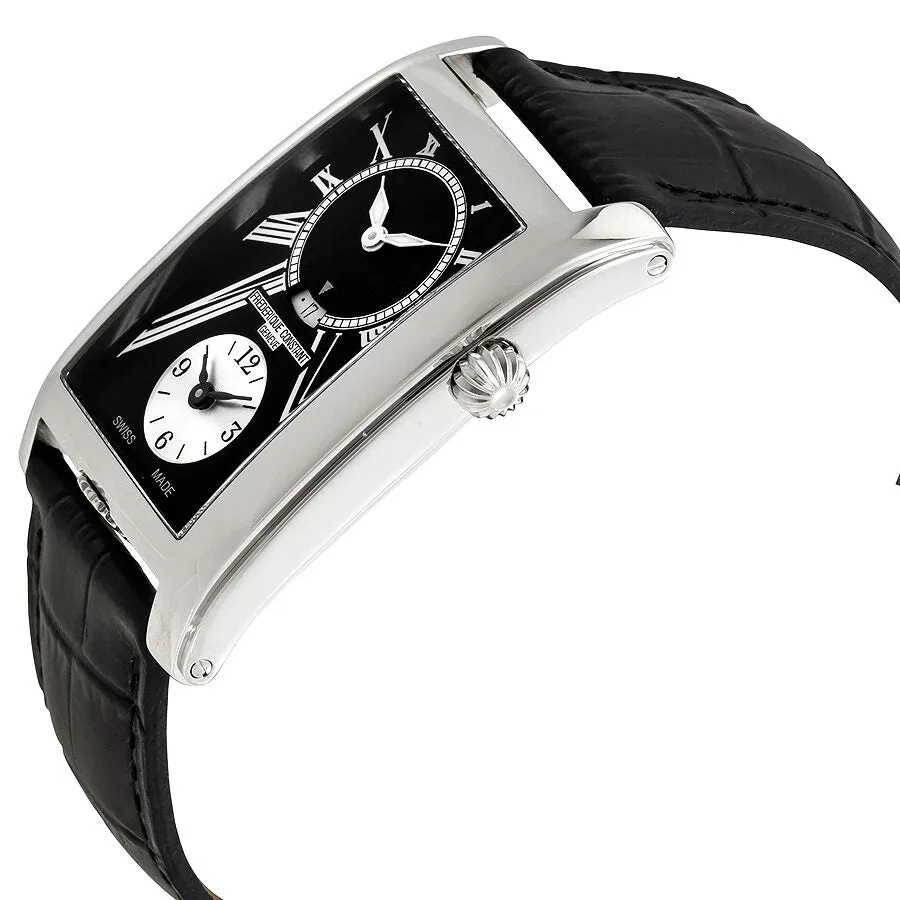 Frederique Constant Carree Dual Time Men's Watch FC-205BS4C26