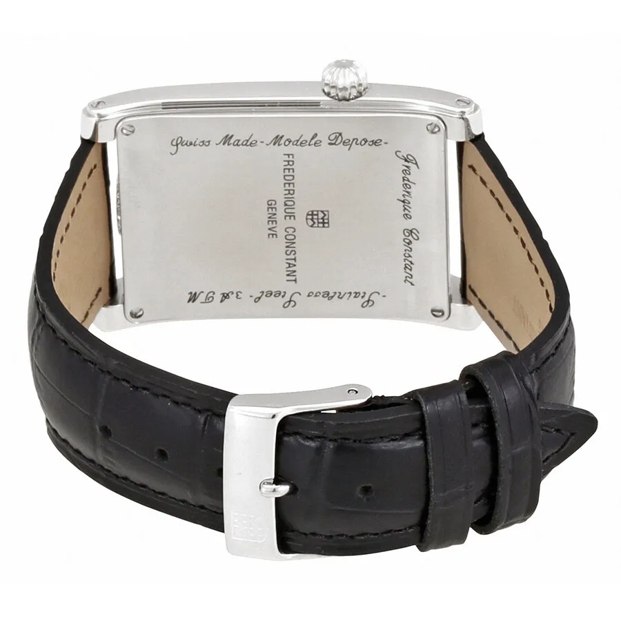 Frederique Constant Carree Dual Time Men's Watch FC-205BS4C26