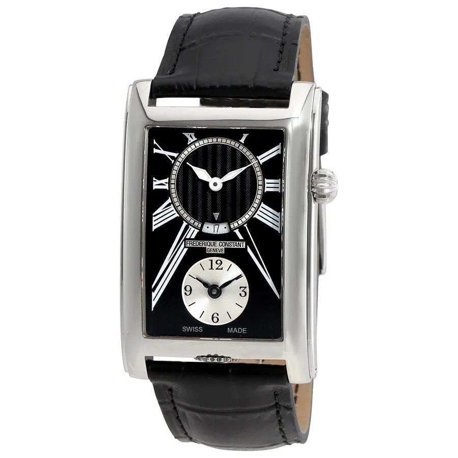 Frederique Constant Carree Dual Time Men's Watch FC-205BS4C26