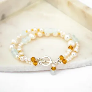 Freshwater Pearls Bracelet Stack