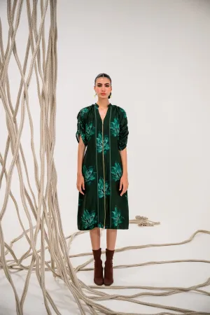 FROSTLEAF ZIPPER MIDI
