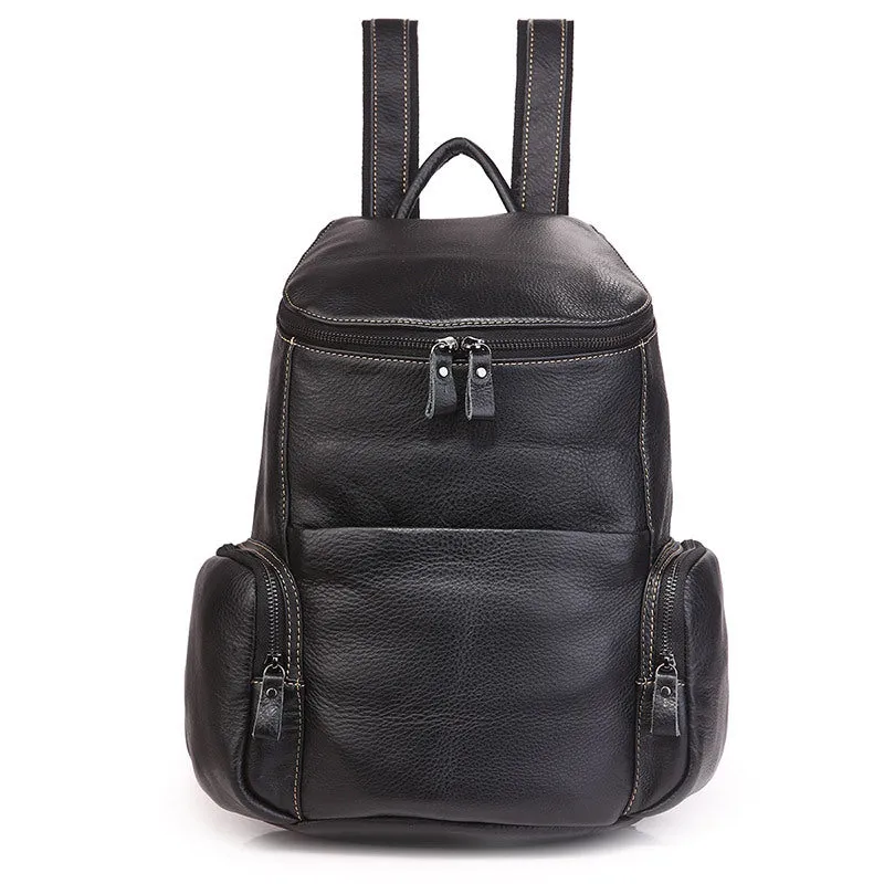 Full Grain Leather Backpack, Fashion Leather Backpack For Women