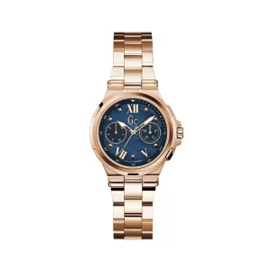 Gc Ladies Watch With Mother Of Pearl Dial With Day & Date