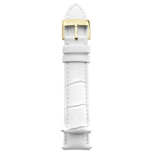 Gevril 20mm Alligator Pattern Leather Strap