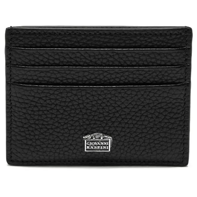 Giovanni Raspini Portacarte 6 Dugs clumsy leather silver 925 l0012