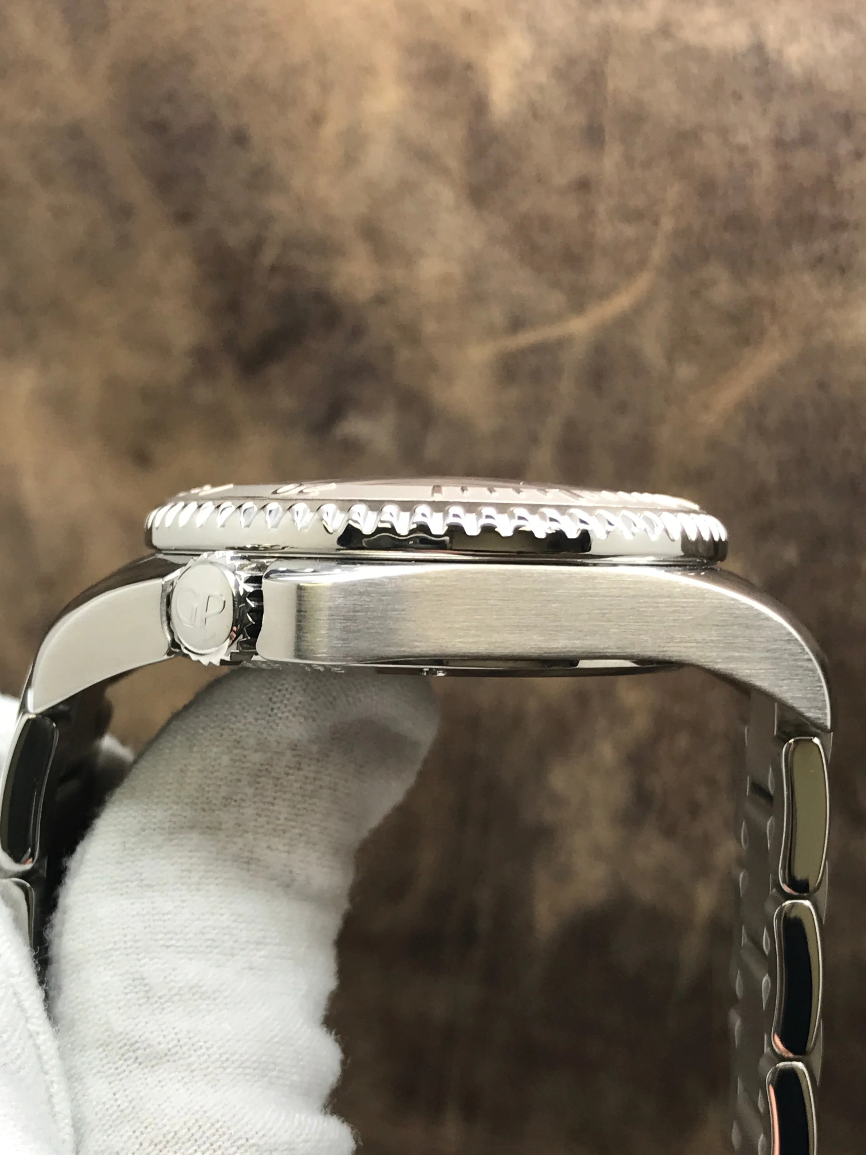 Girard Perregaux Sea Hawk II John Harrison Limited Edition 4991 White Dial Automatic Men's Watch