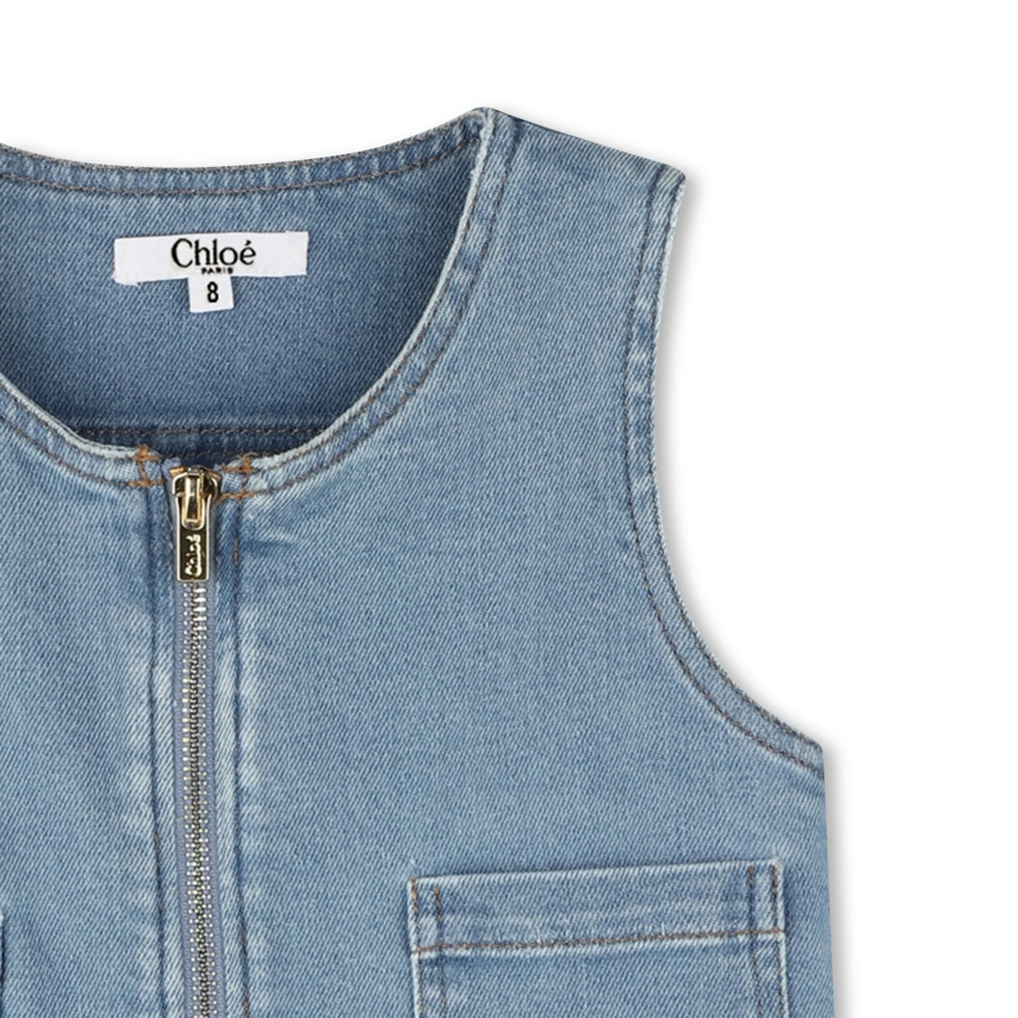 Girls Denim Dress