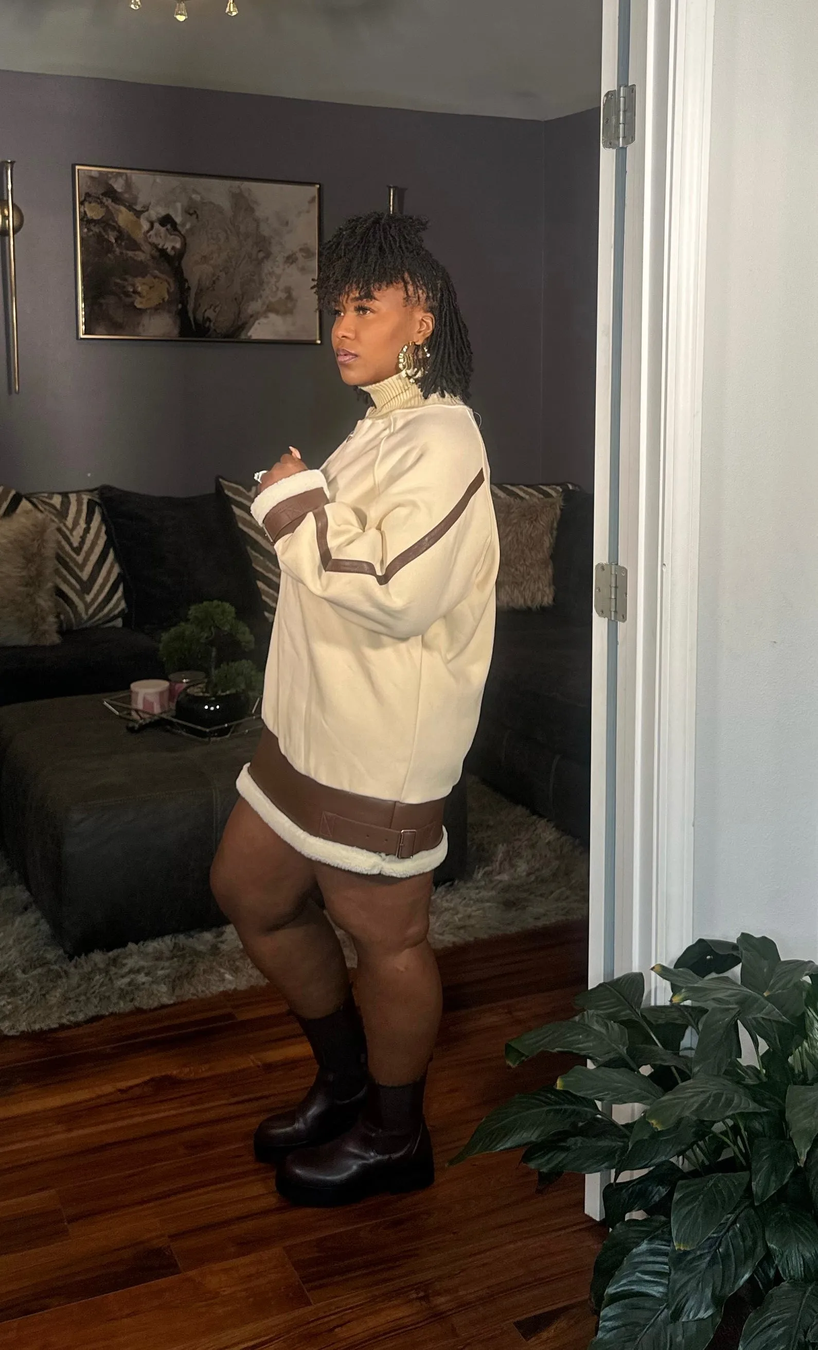 Glam Sweater Dress