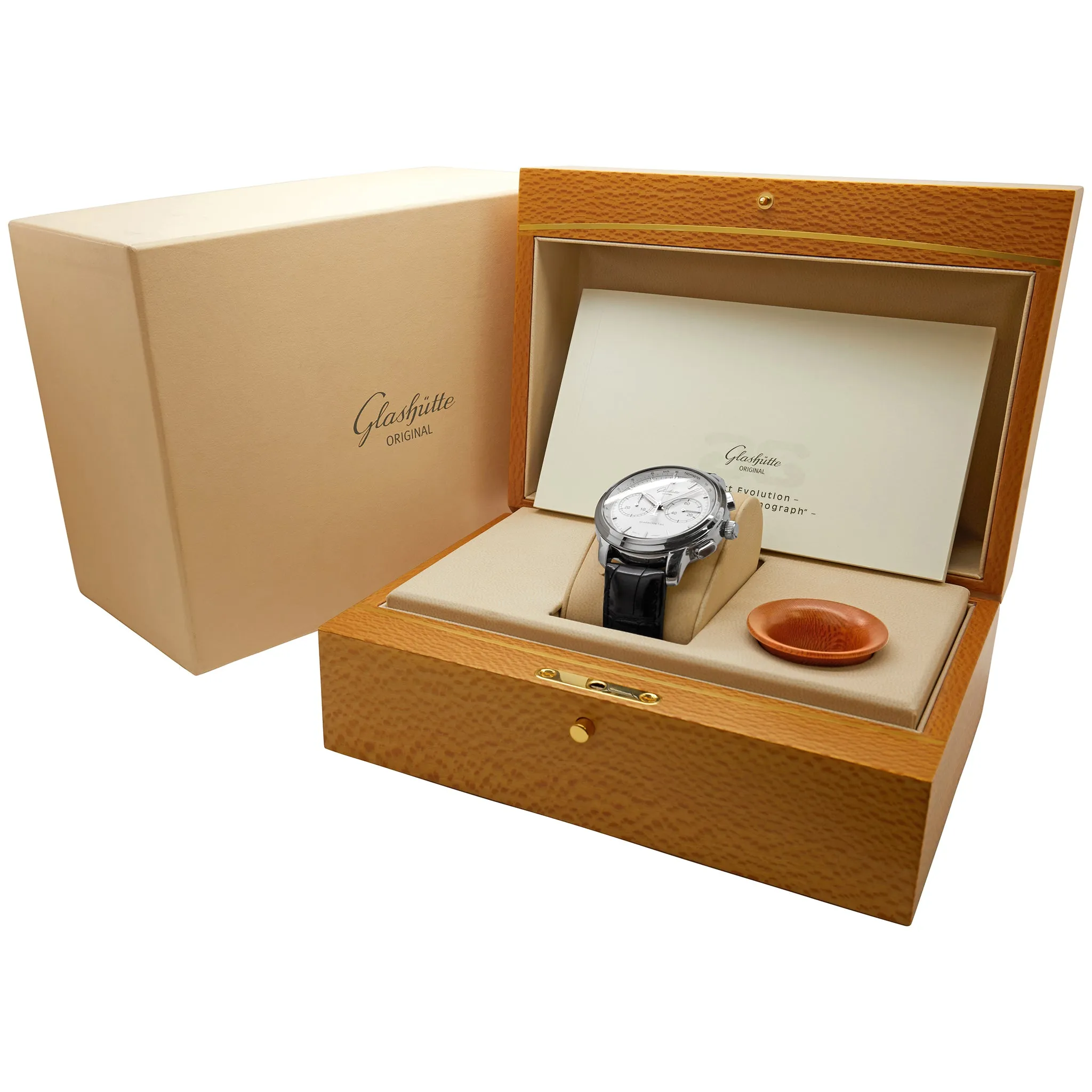 Glashutte Original Senator 39-34-21-42-04 Silver Dial Automatic Men's Watch