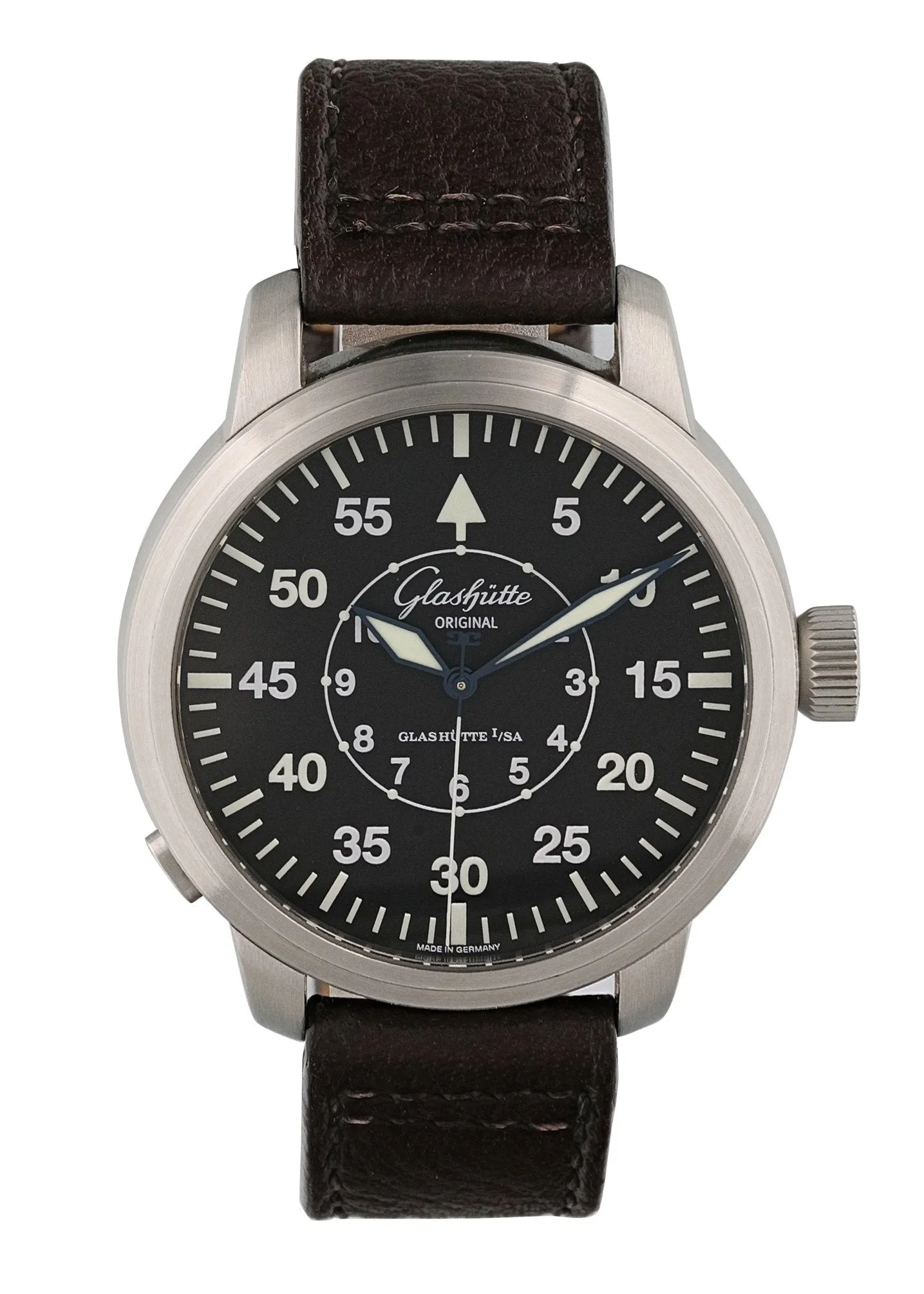 Glashutte Original Senator  Navigator 100-09-07-04-04 Men Watch Box Papers
