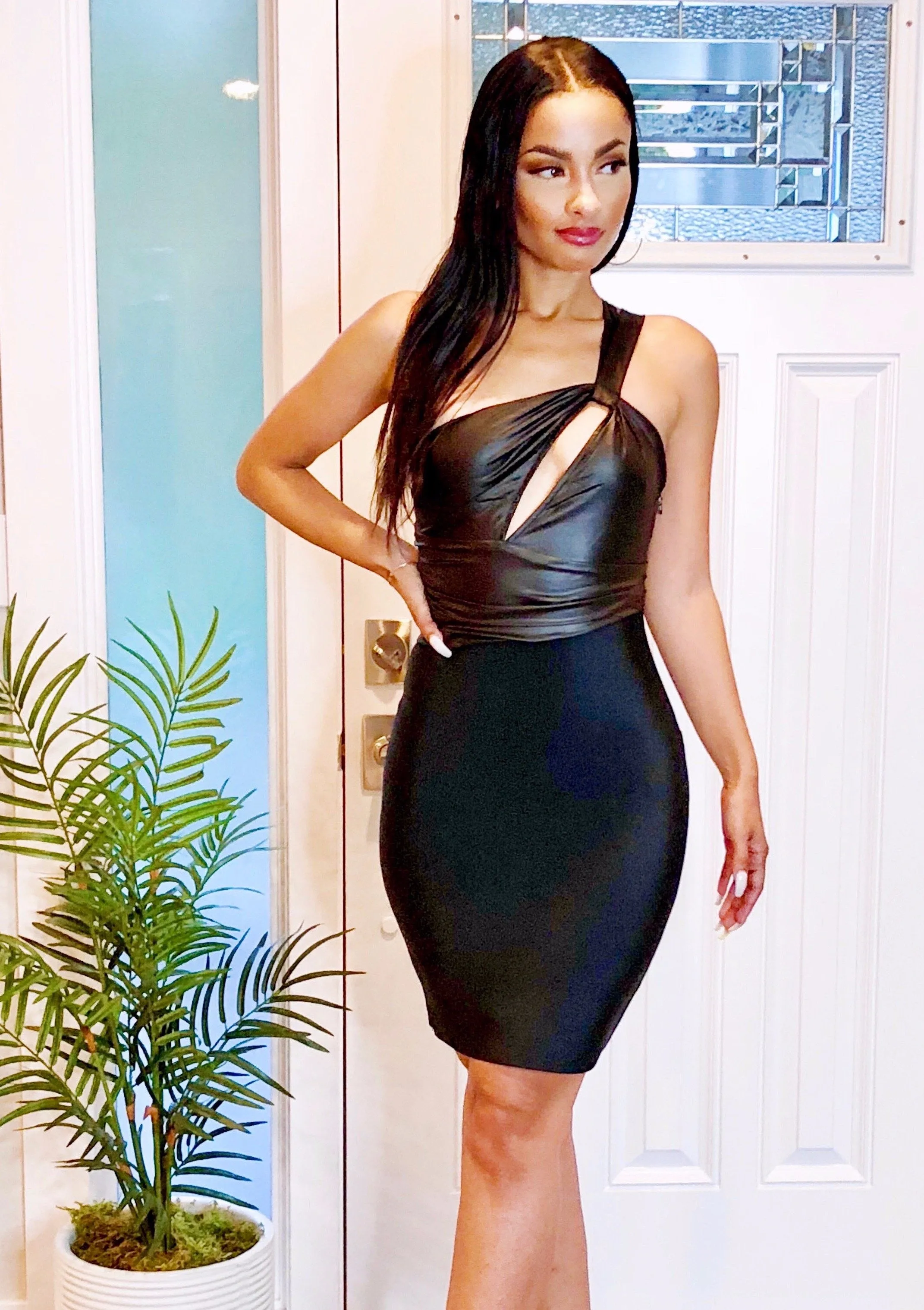 Go-Getter Bandage Dress