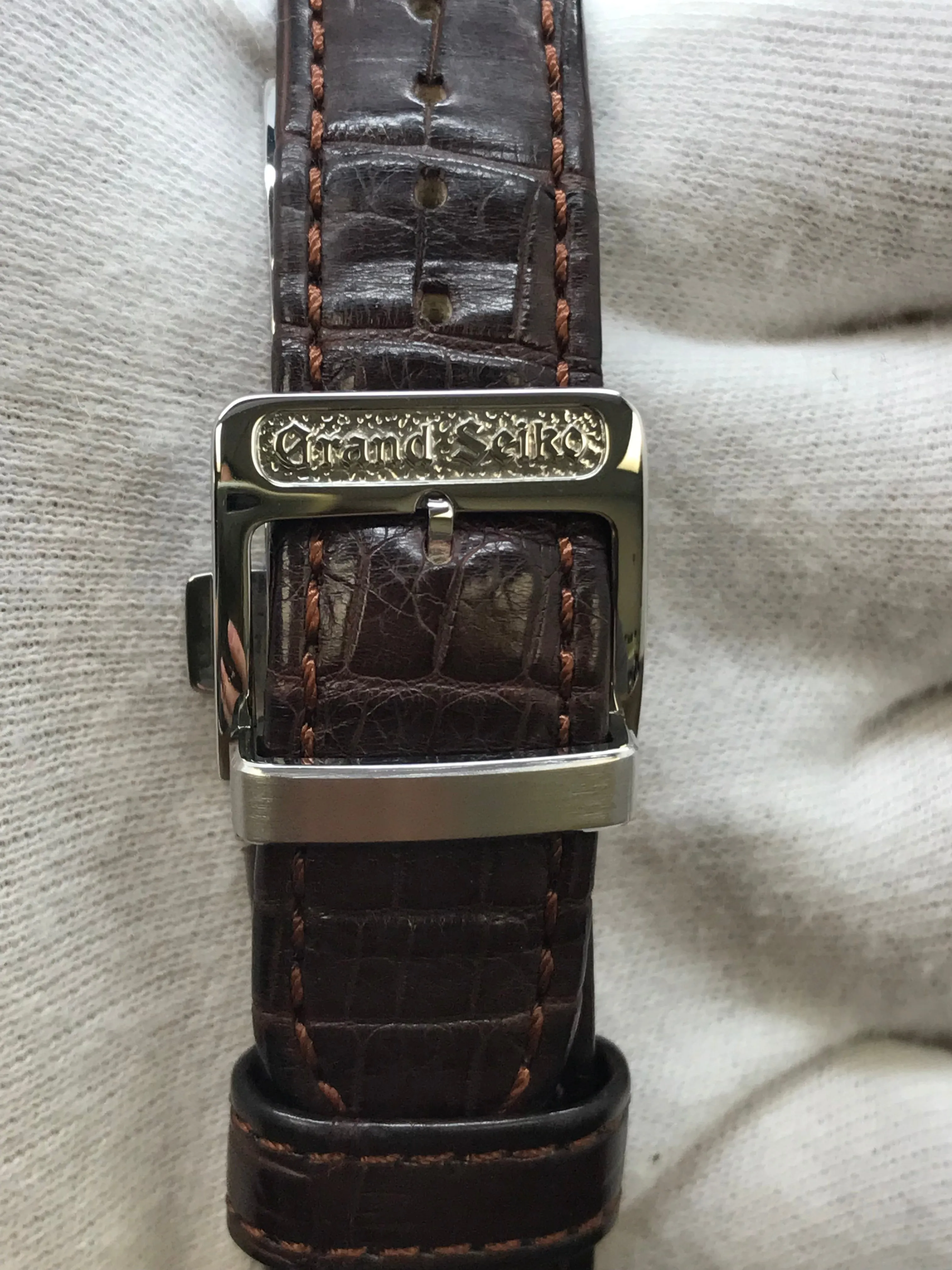 Grand Seiko Elegance Collection B&P SBGR261 Ivory Dial Automatic Men's Watch