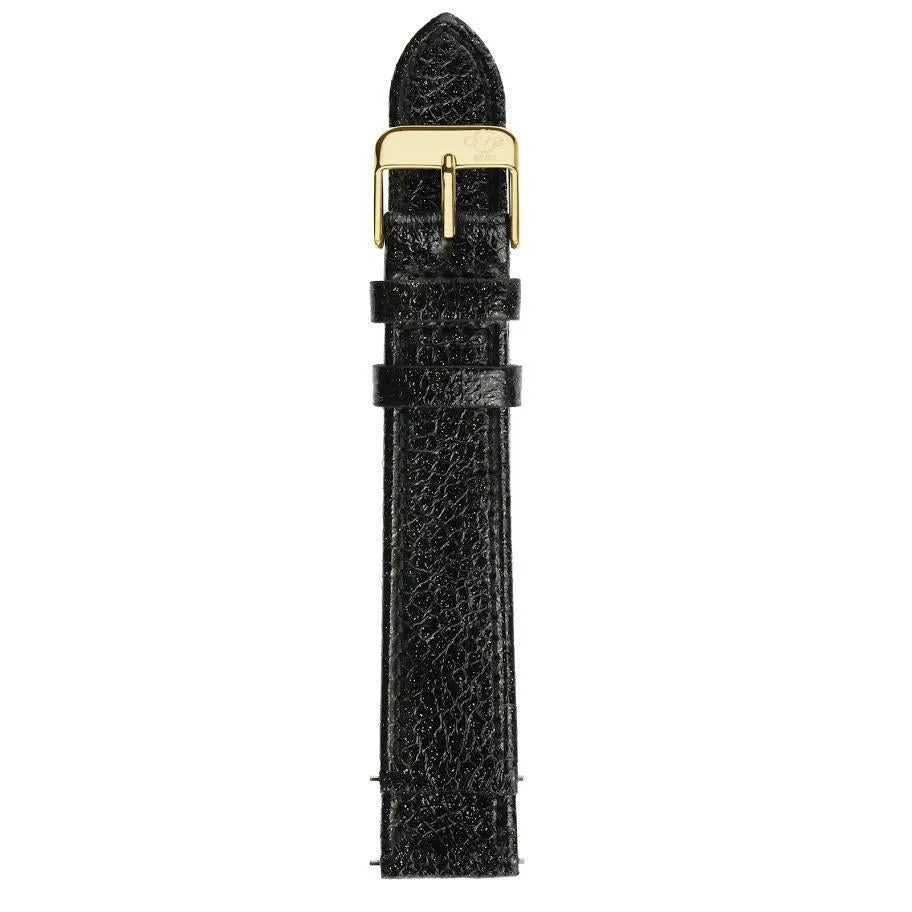 GV2 18mm Quick Release Sparkle Leather Strap