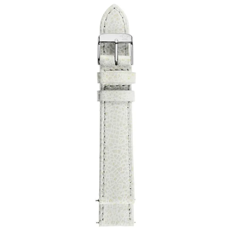 GV2 18mm Quick Release Sparkle Leather Strap