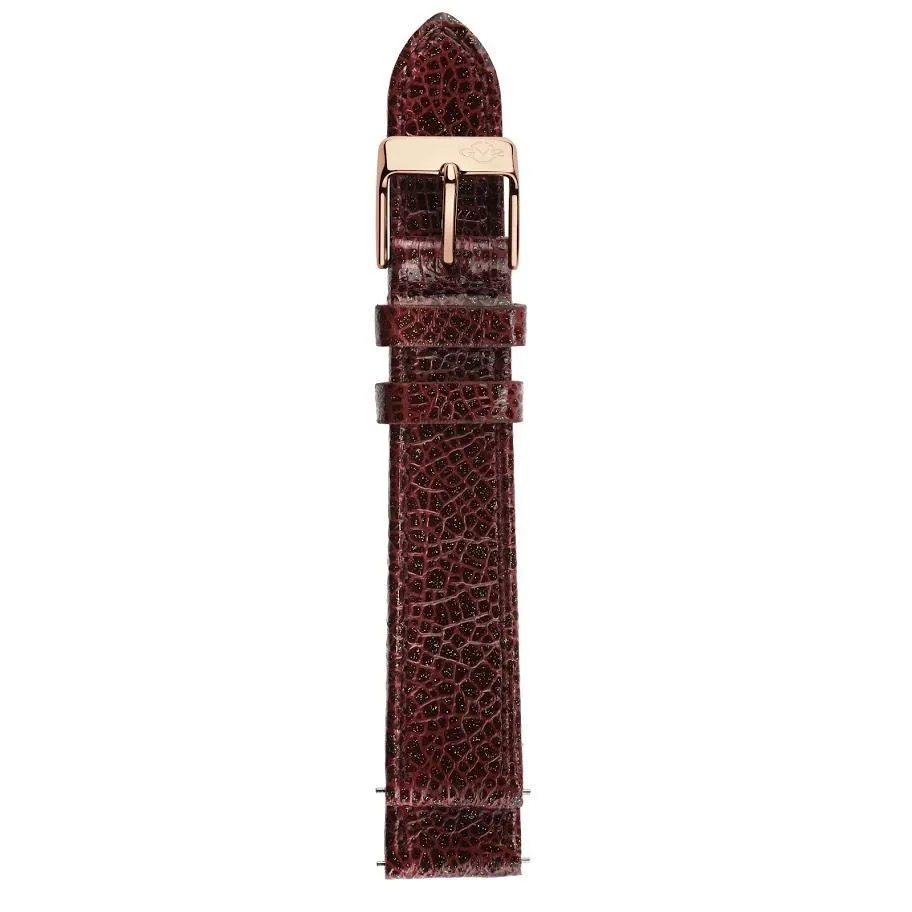 GV2 18mm Quick Release Sparkle Leather Strap