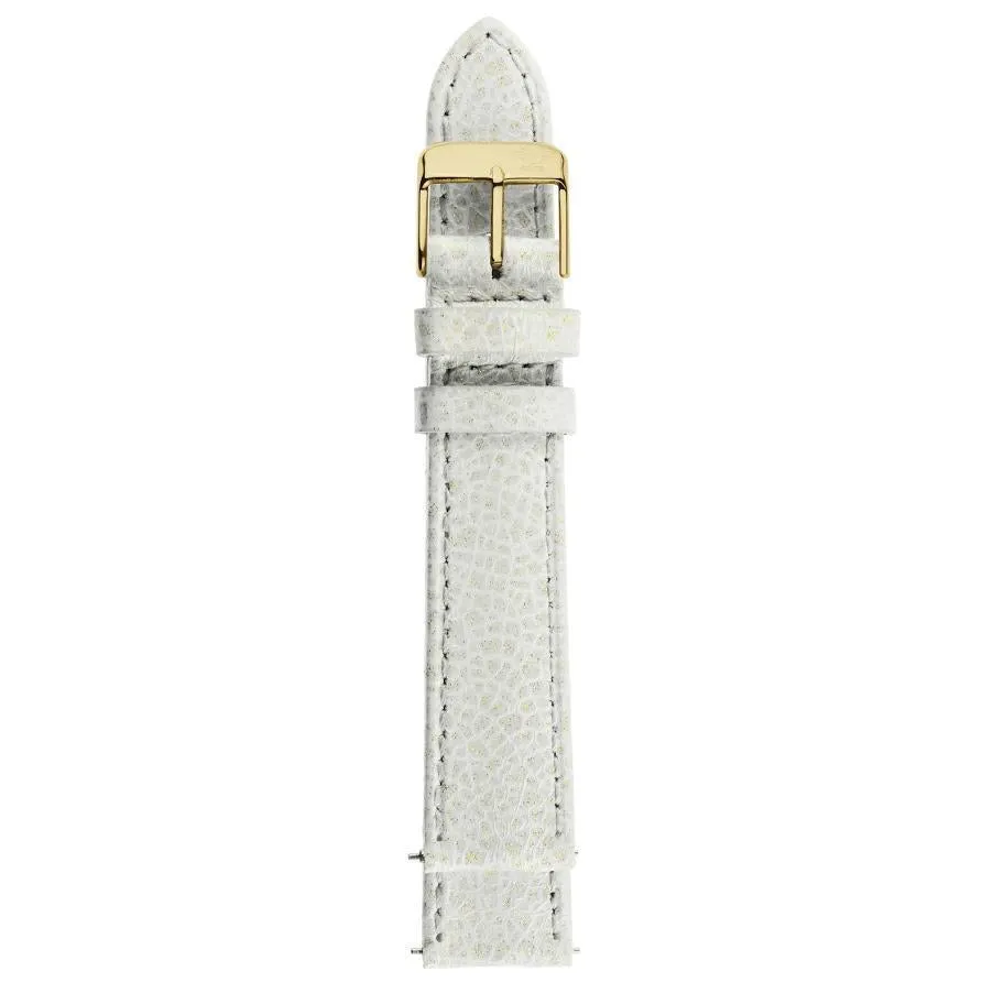 GV2 18mm Quick Release Sparkle Leather Strap