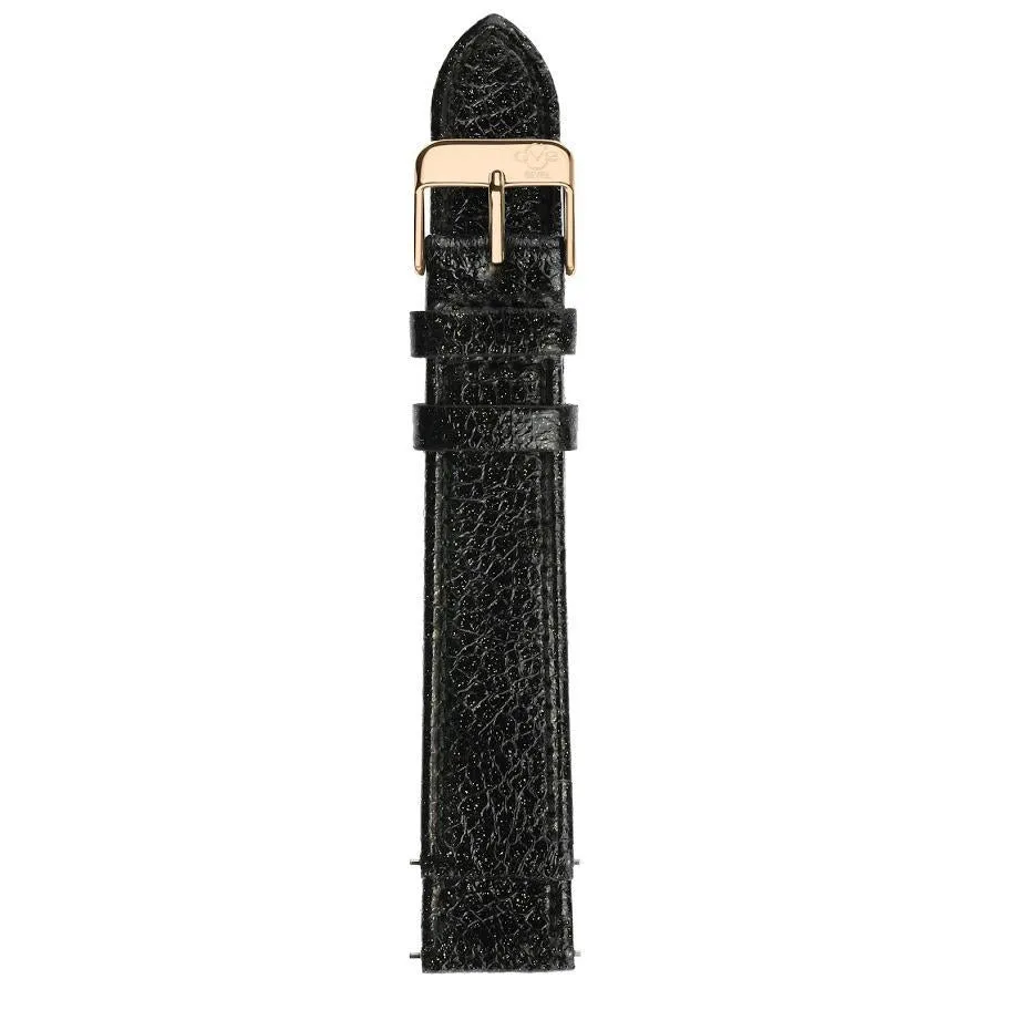 GV2 18mm Quick Release Sparkle Leather Strap
